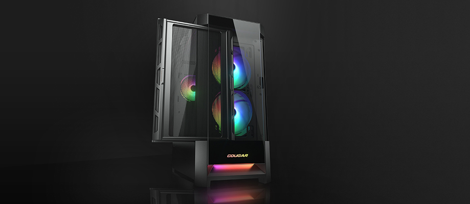 Cougar Duoface Black Mid Tower Computer Cases
